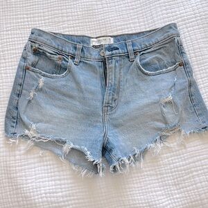 Abercrombie & Fitch The Mom Short mid-rise, sz 27/4